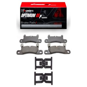 Porsche Cayenne Brake Pads - Rear - R1 Concepts - Optimum OE - `11-`18